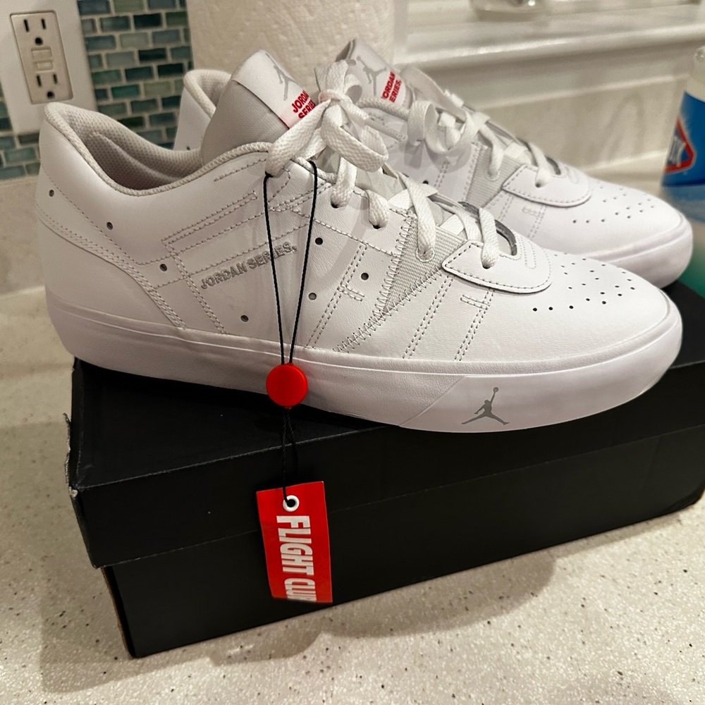 Jordan Series ES White Red Sole